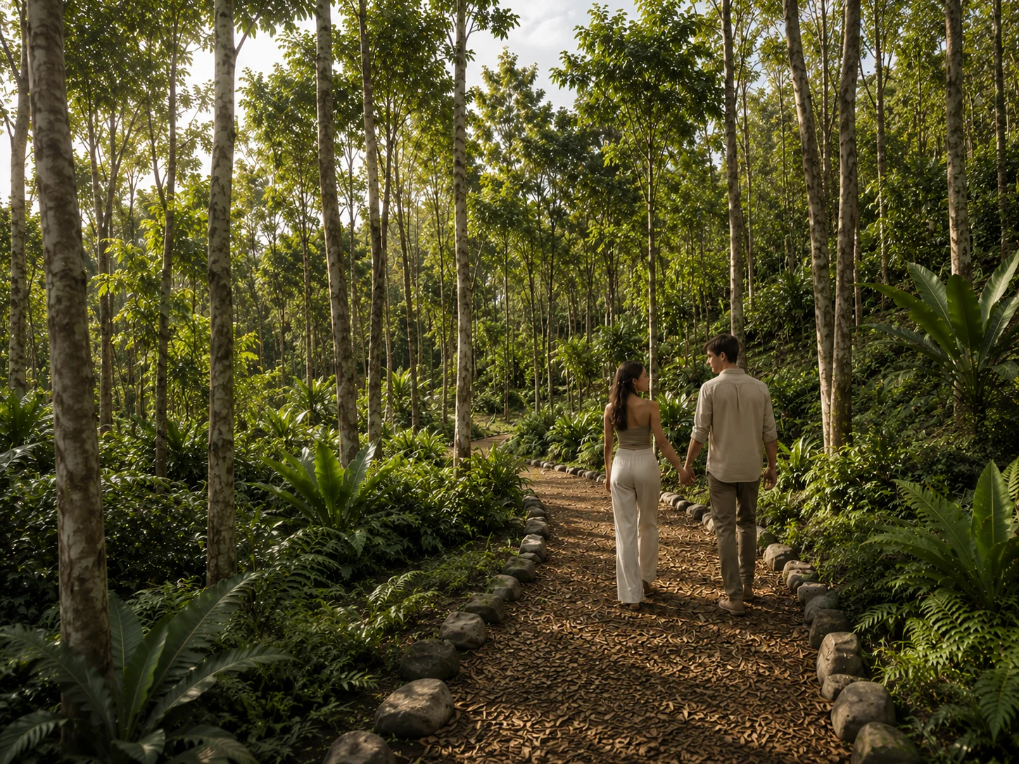 Zantaria · bosque privado